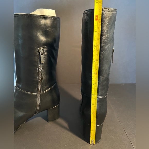 Aquatalia Black Mid-Calf Boot 9.5M NWOT - Picture 9 of 11